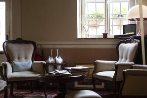 Sitteområde i lobbyen