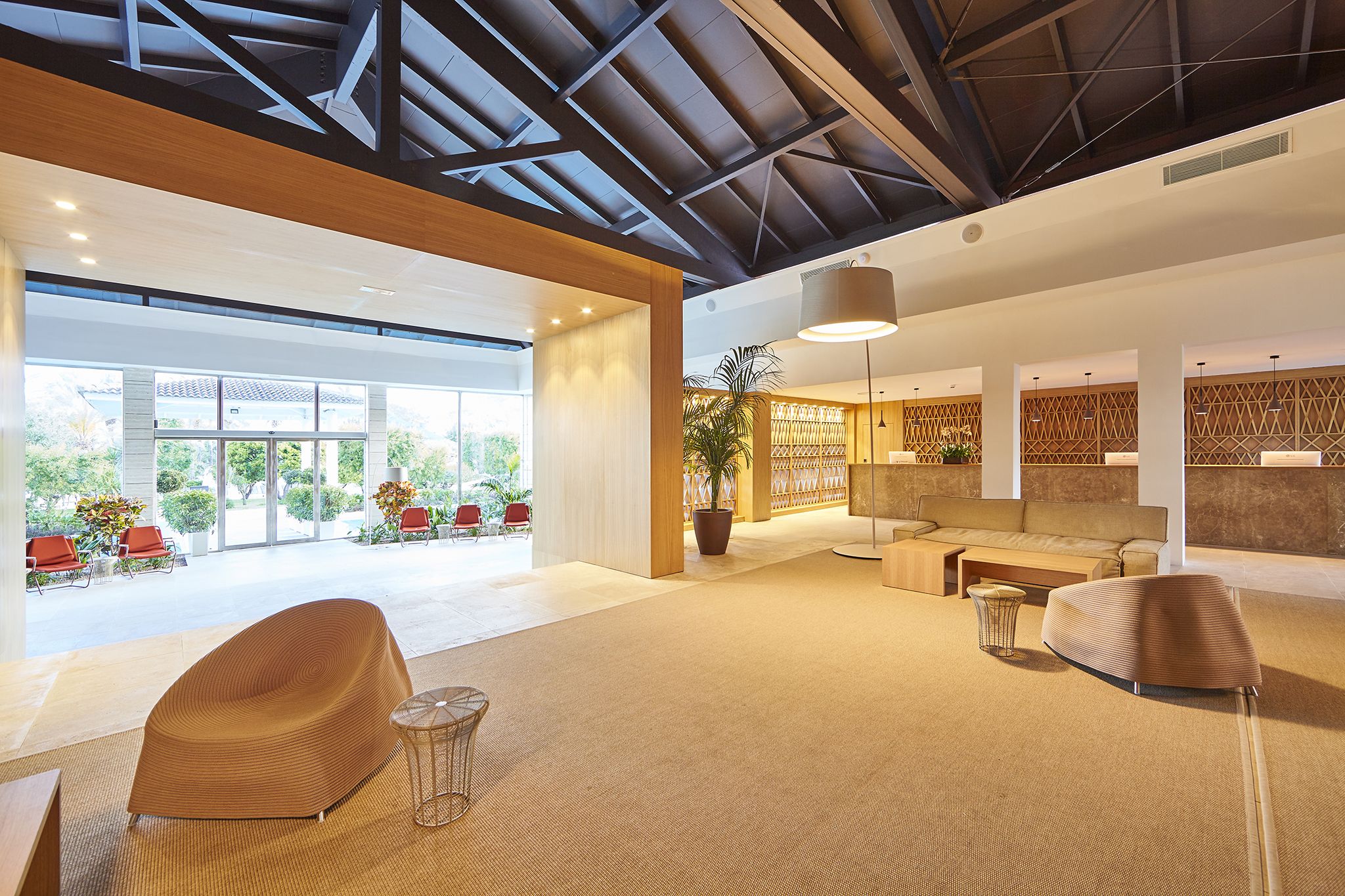 Zona de estar del vestíbulo