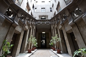 Majoituspaikan julkisivu