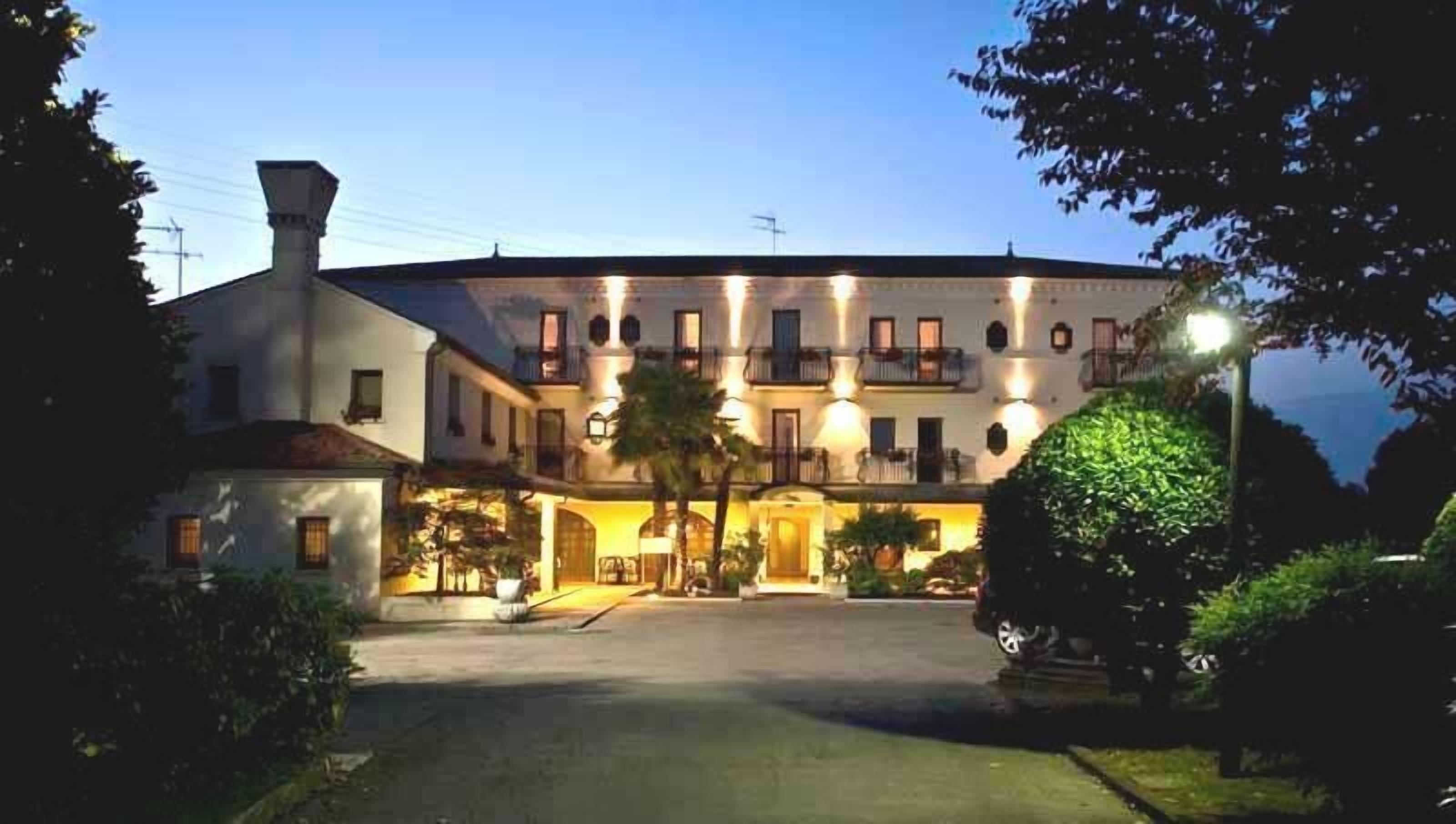 front of property – evening/night