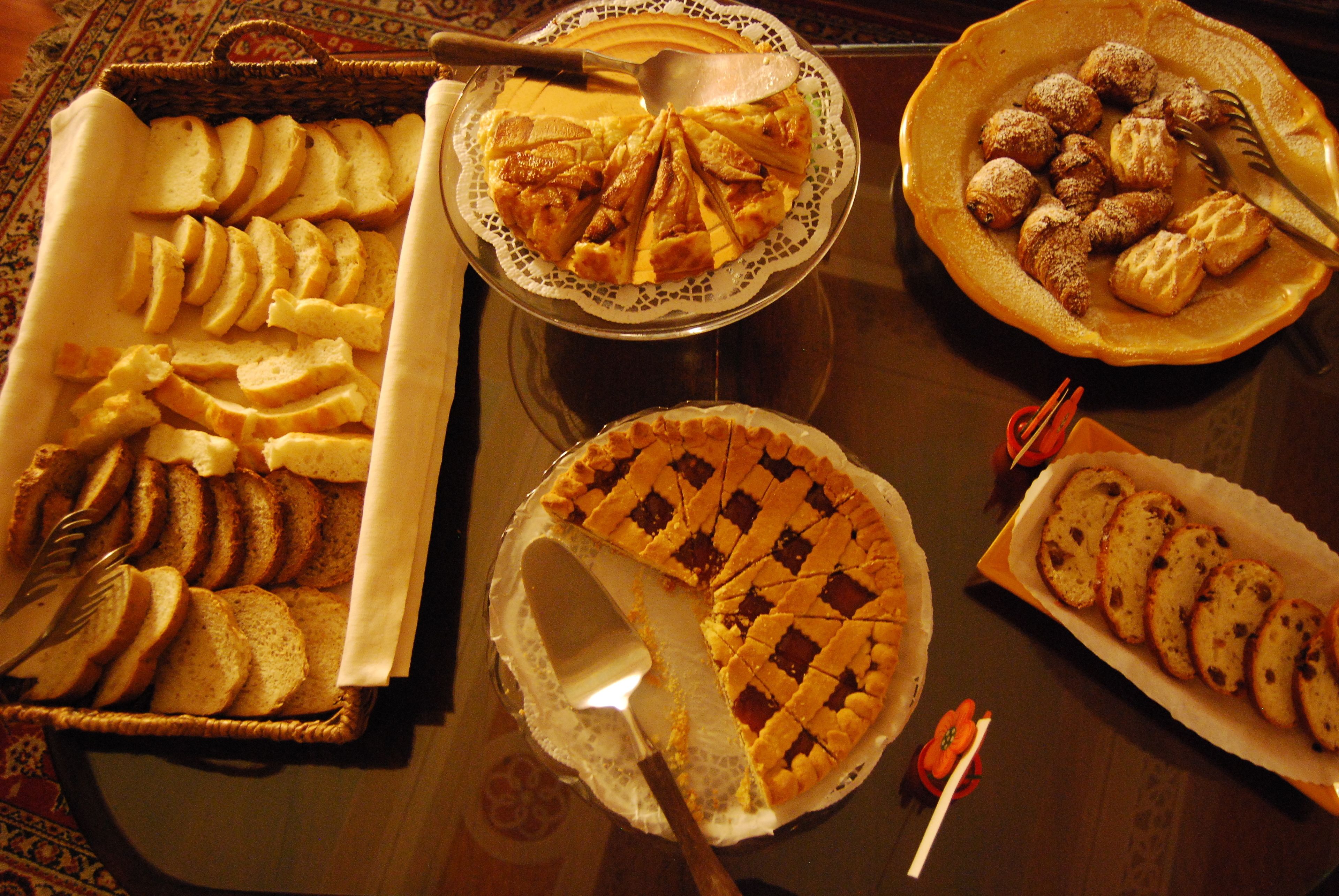 daily buffet breakfast (eur 10 per person)