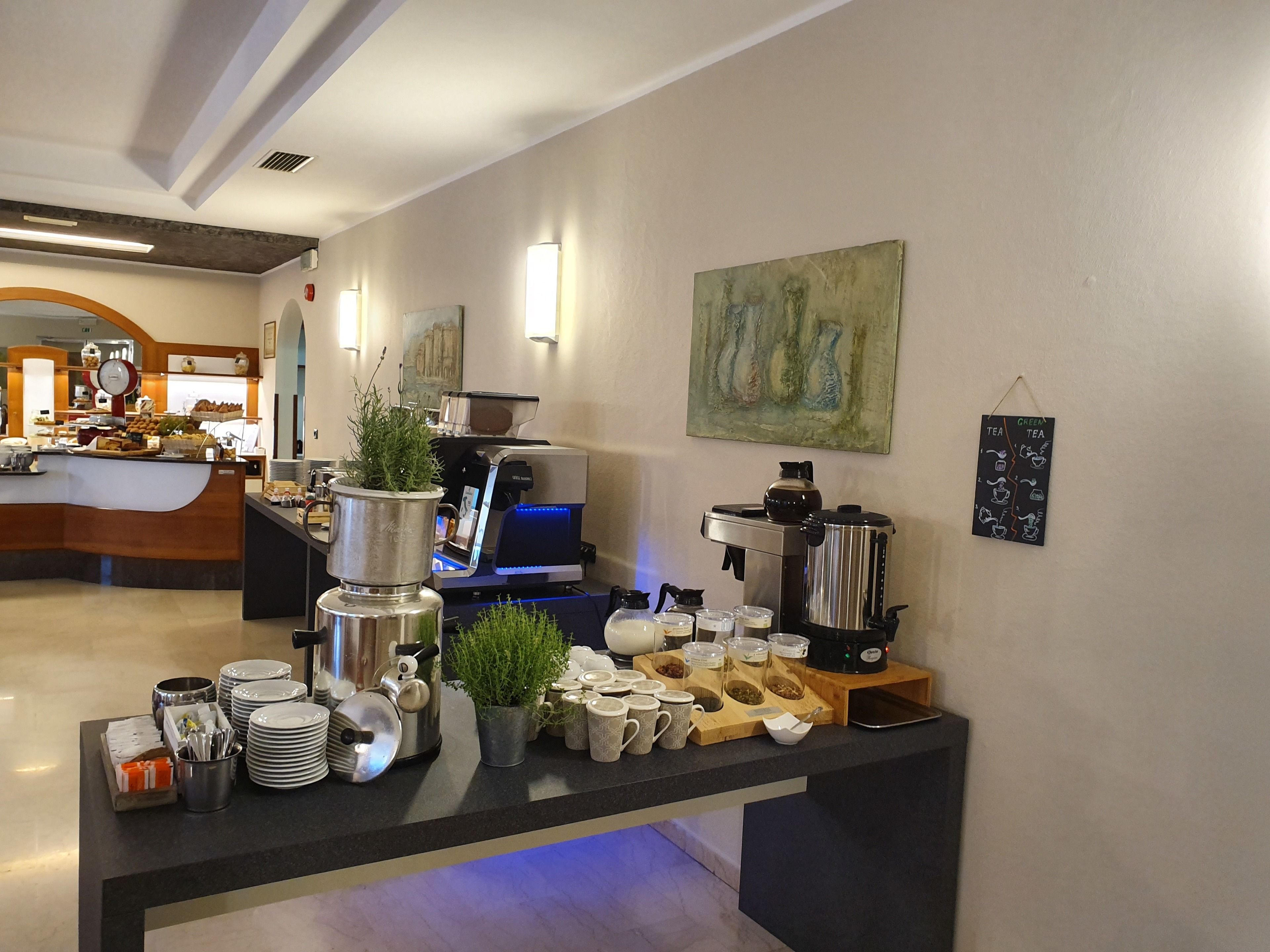 daily buffet breakfast (eur 15 per person)