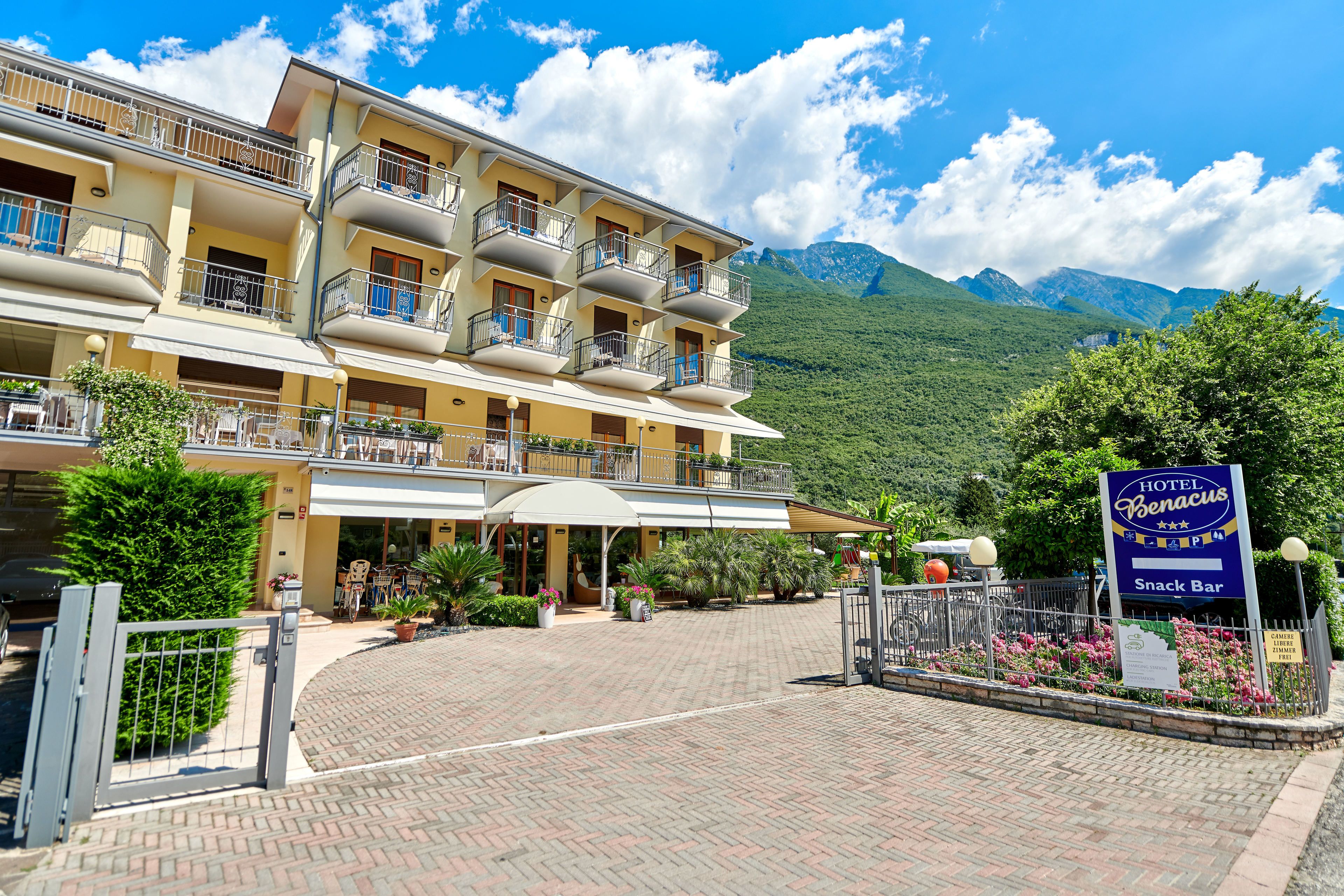 Majoituspaikan sisäänkäynti