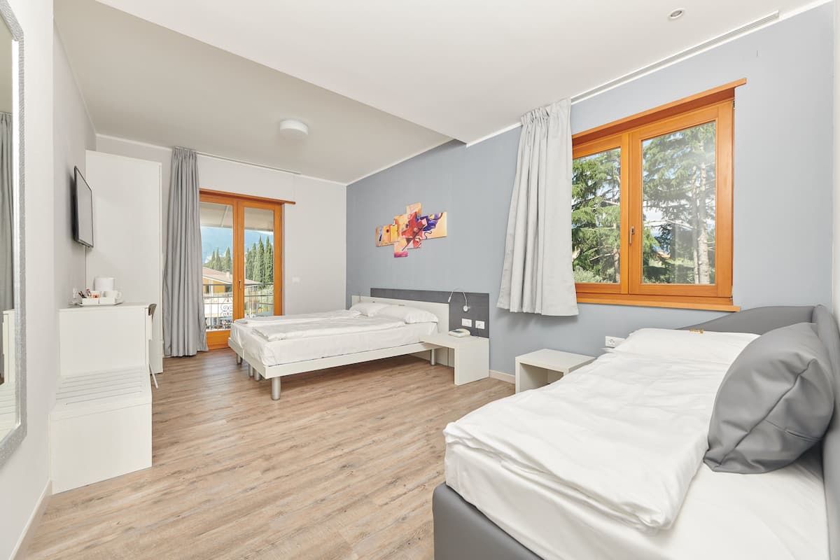 family quadruple room, balcony | view from room
