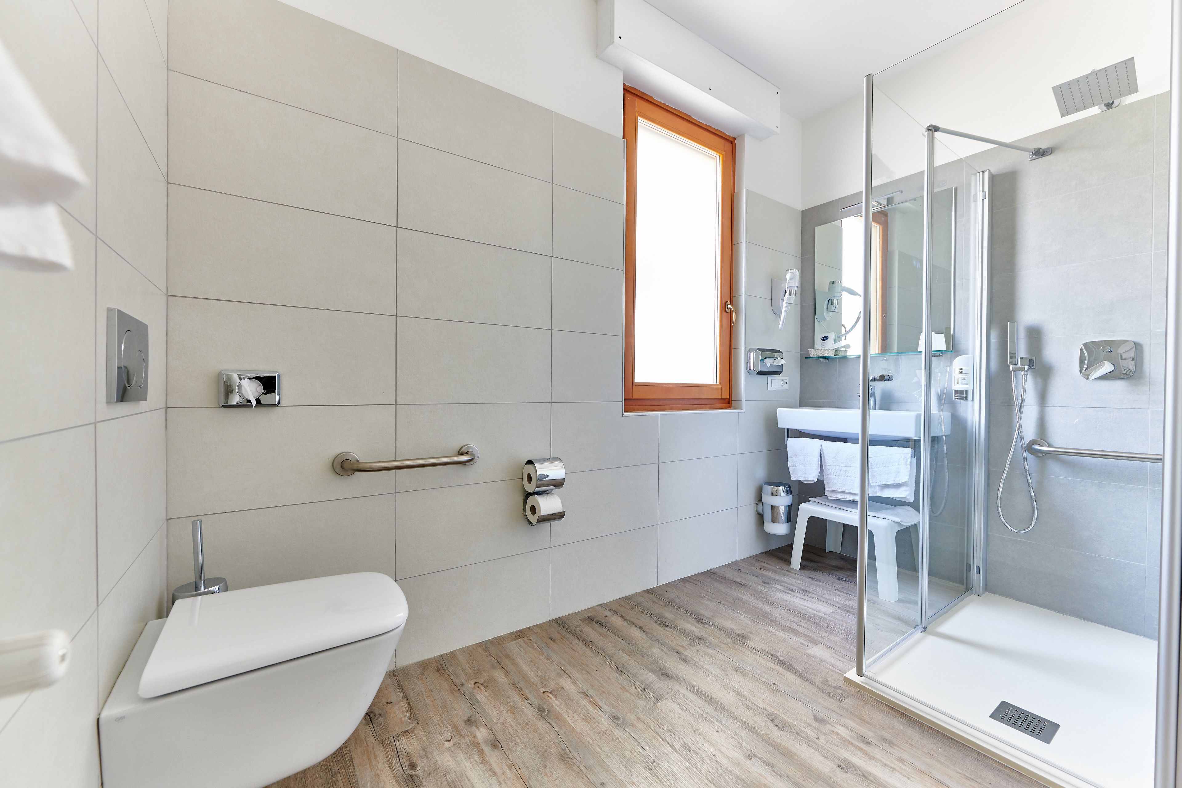 family quadruple room, balcony | bathroom | shower, rainfall showerhead, eco-friendly toiletries, hair dryer