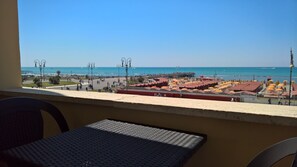 Blick von der Unterkunft