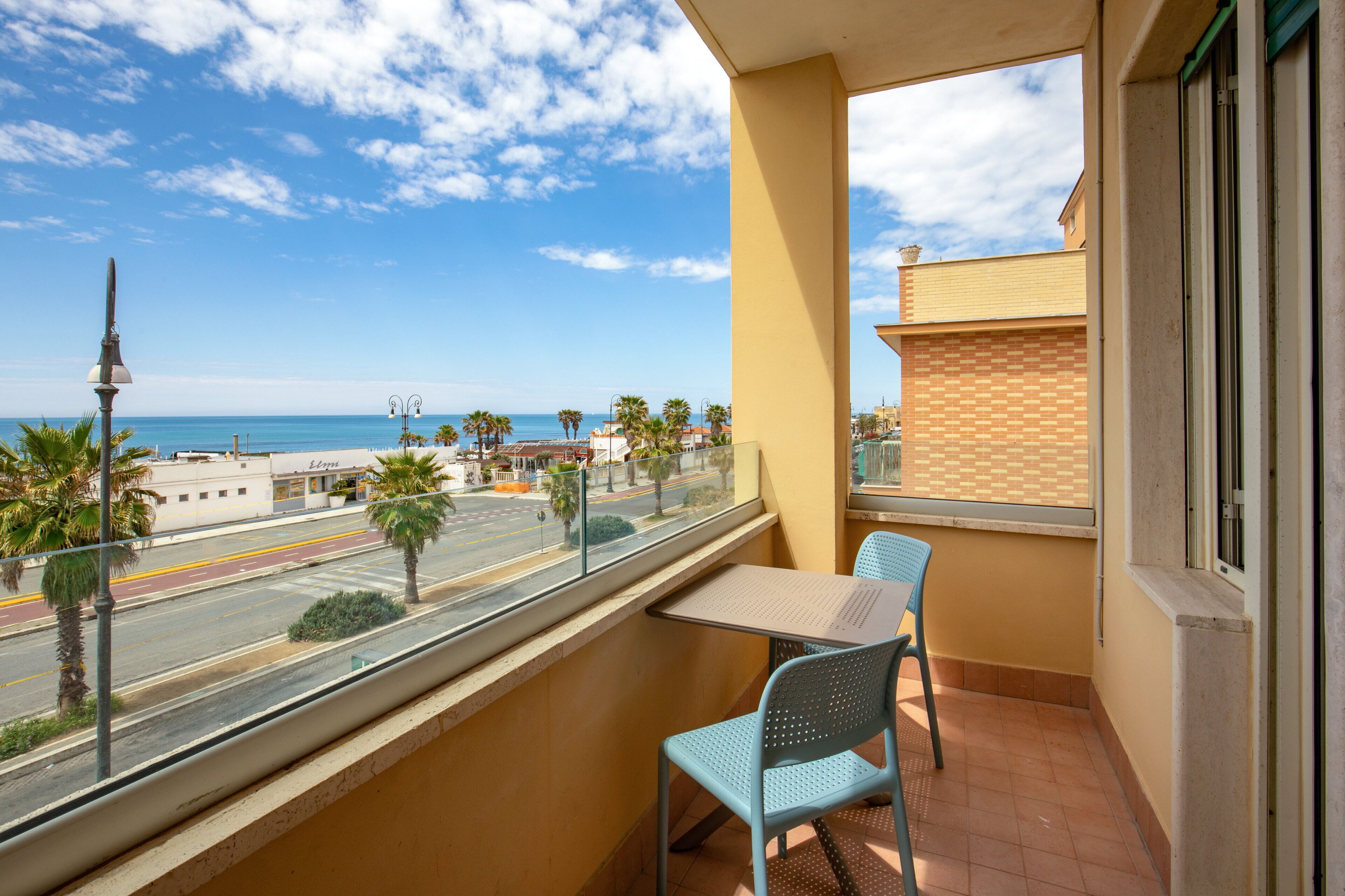Double or Twin Room, Sea View | Terrace/patio