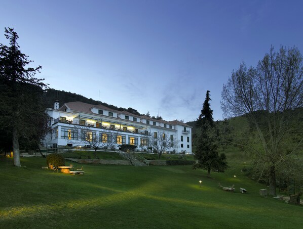 Front of property - evening/night