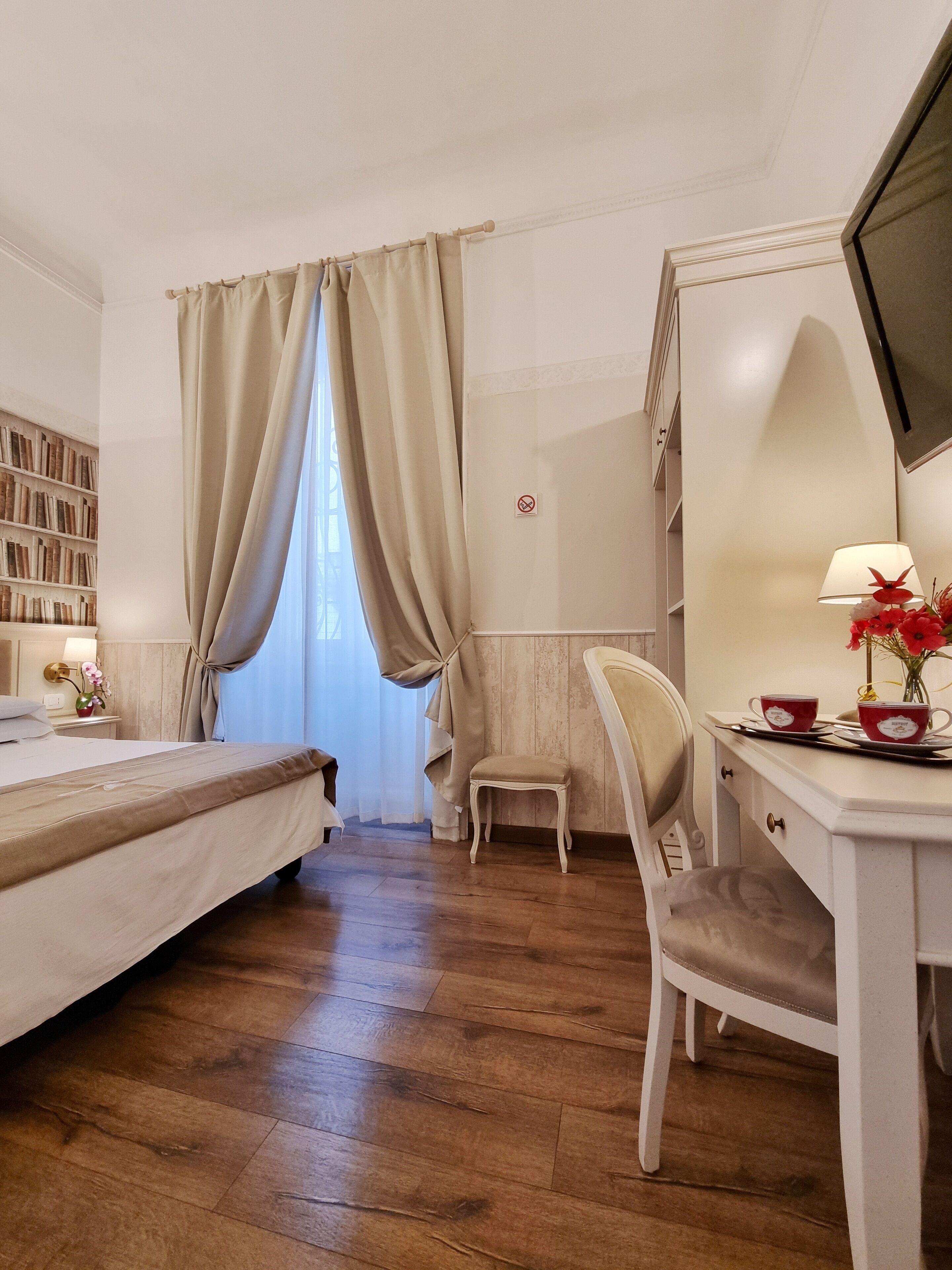 in-room safe, desk, blackout curtains, soundproofing