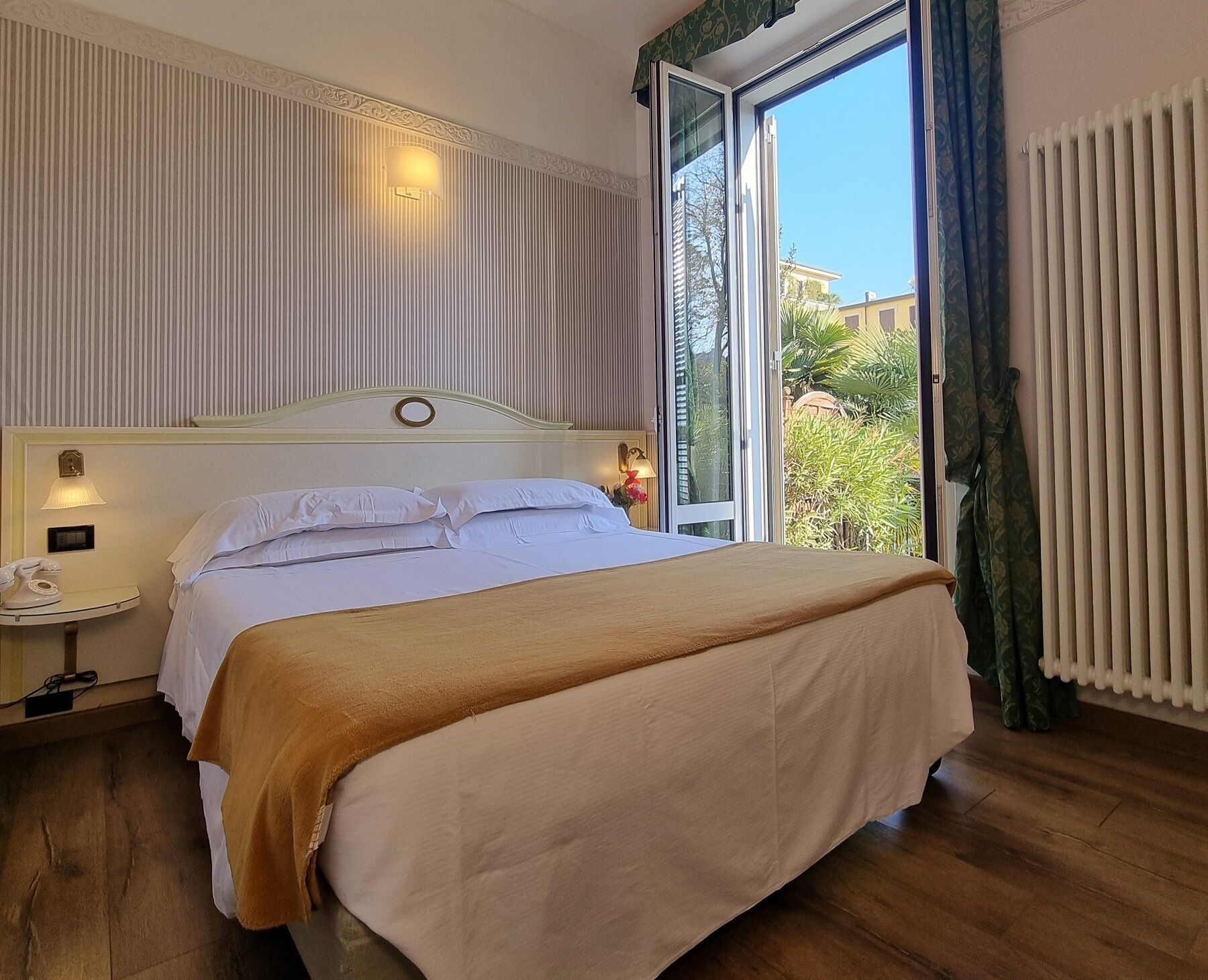 royal double room, garden view | view from room