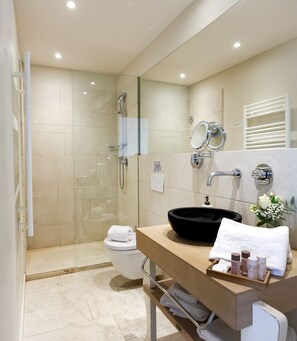 Suite, Meerblick | Badezimmer