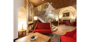 Sitteområde i lobbyen