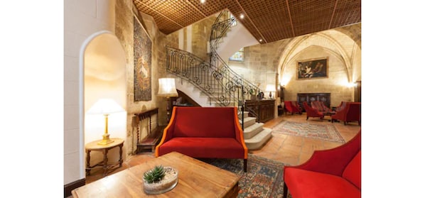 Sala de estar en el lobby