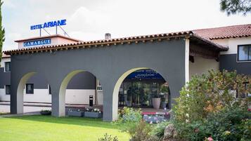 Voorkant van accommodatie