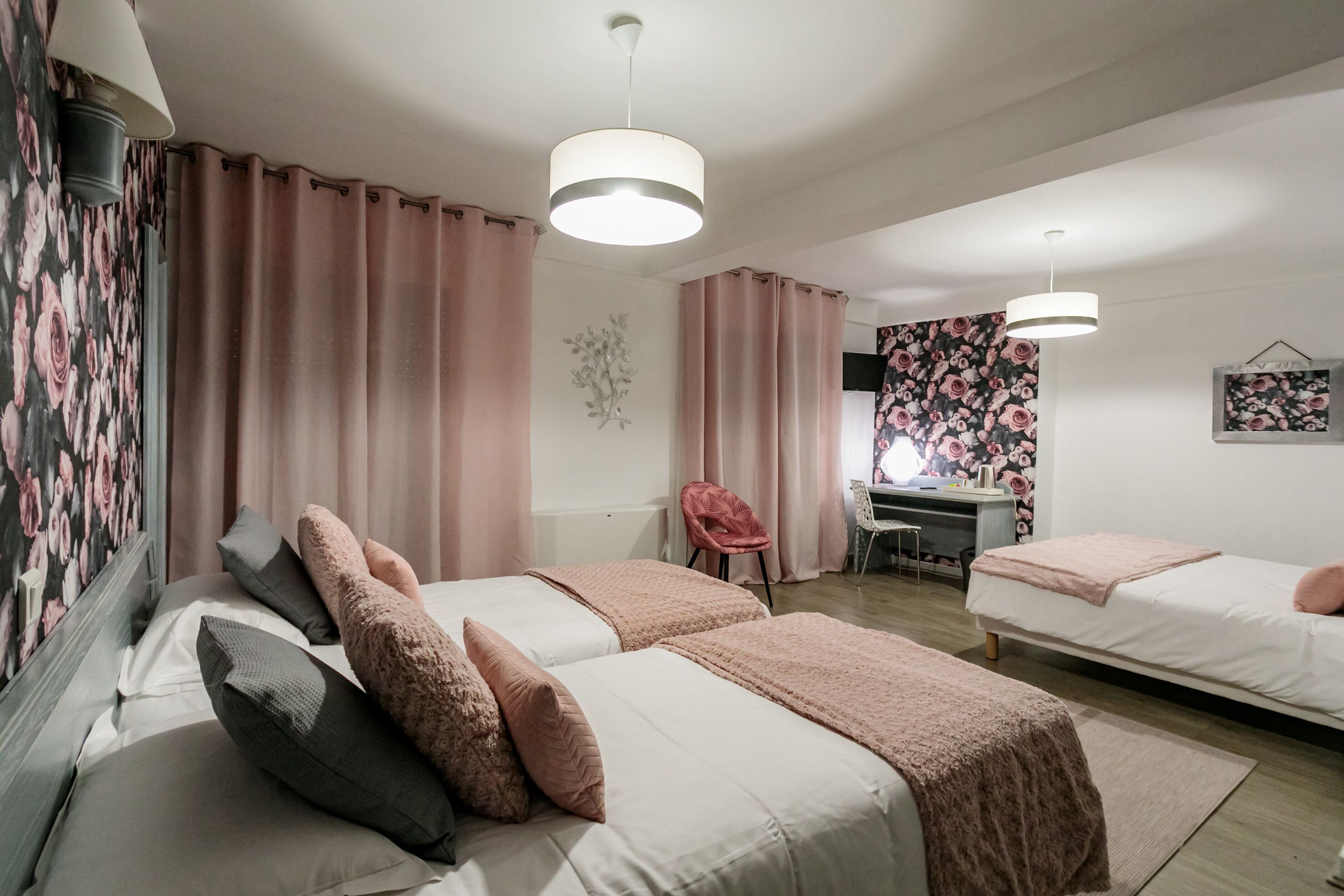 comfort quadruple room | premium bedding, in-room safe, desk, soundproofing