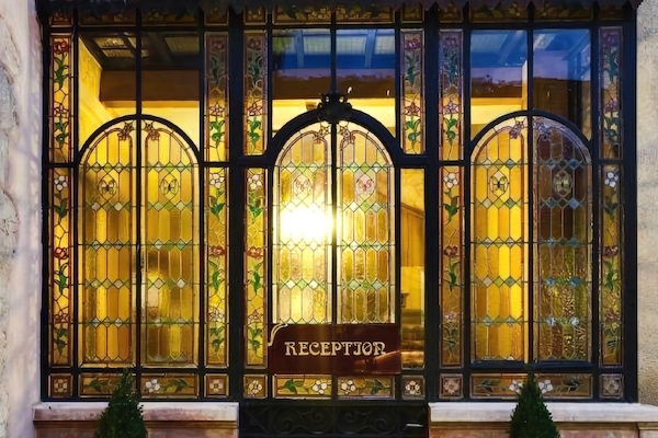 Front of property – evening/night
