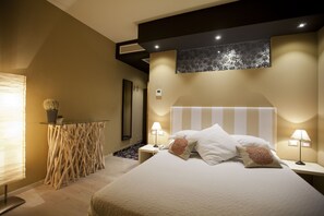 1 habitación y ropa de cama de alta calidad