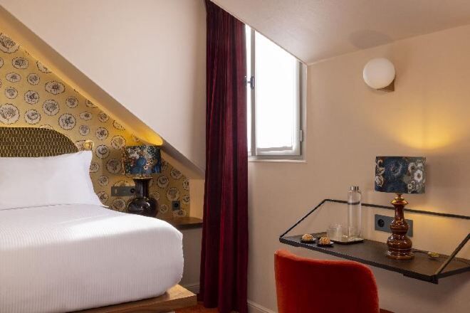 Premium bedding, in-room safe, individually decorated, desk
