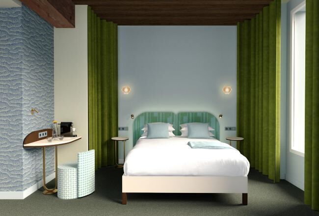 Premium bedding, in-room safe, individually decorated, desk