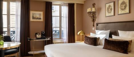 In-room safe, desk, blackout drapes, iron/ironing board