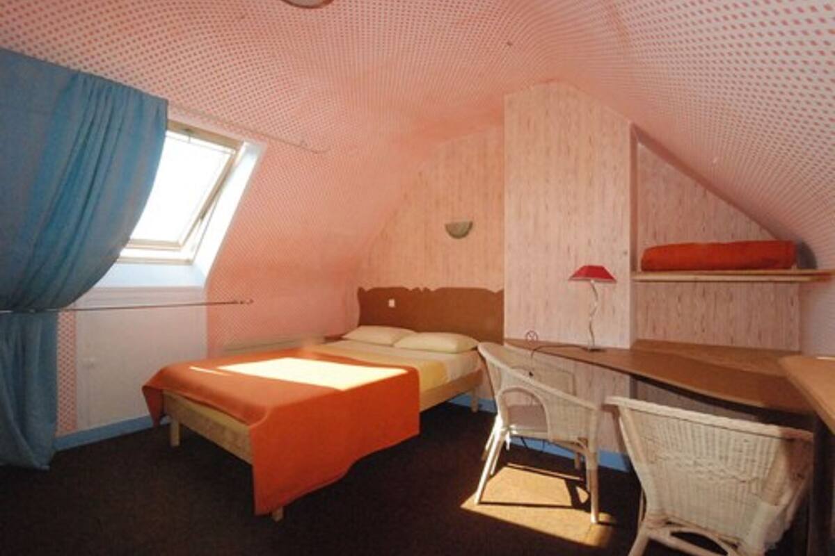 individually decorated, individually furnished, blackout curtains