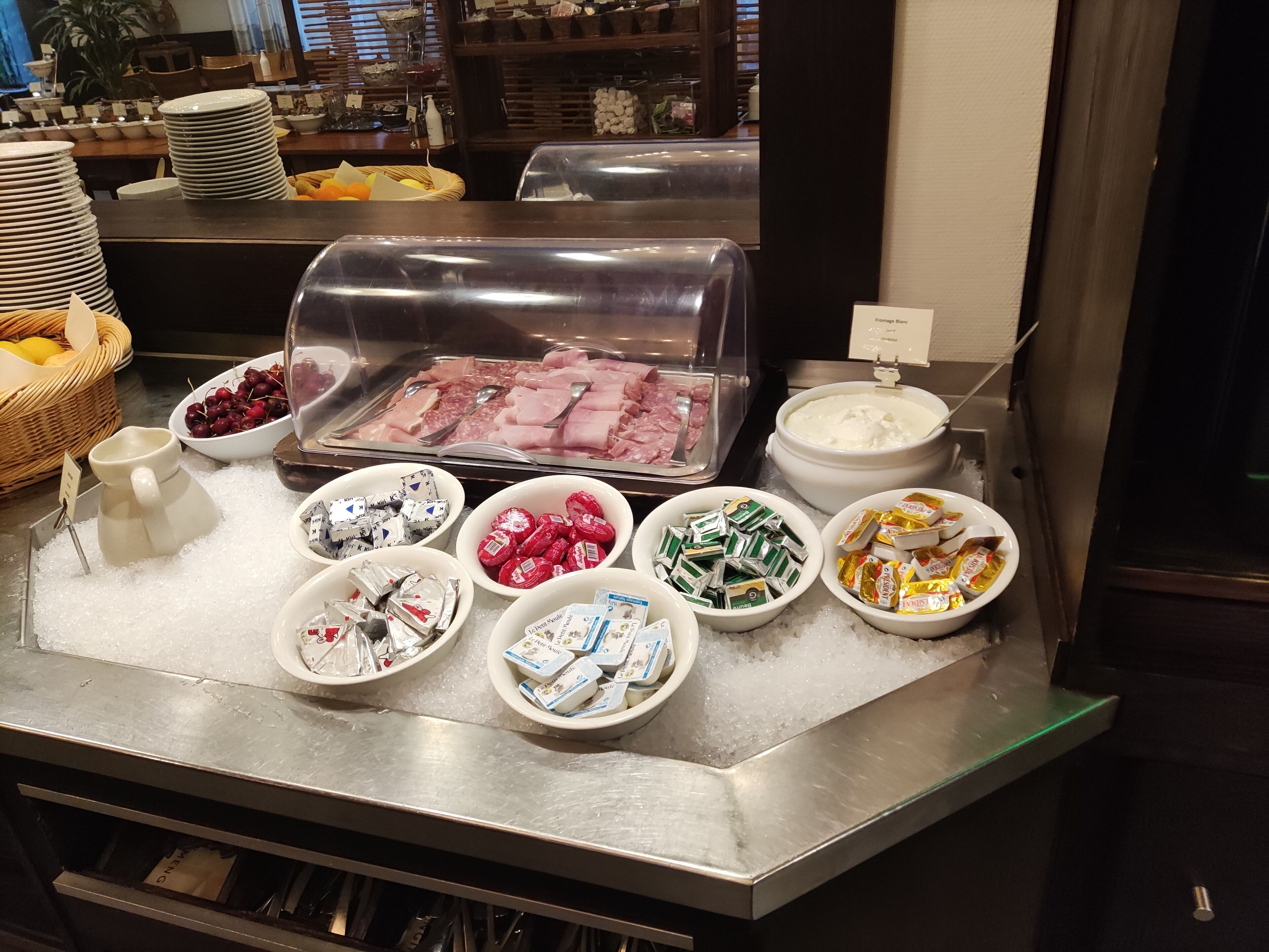 daily buffet breakfast (eur 15 per person)