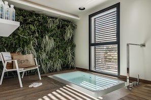 Sauna, hot tub, steam room, body treatments, body wraps, body scrubs