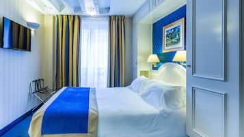 In-room safe, blackout drapes, soundproofing, iron/ironing board