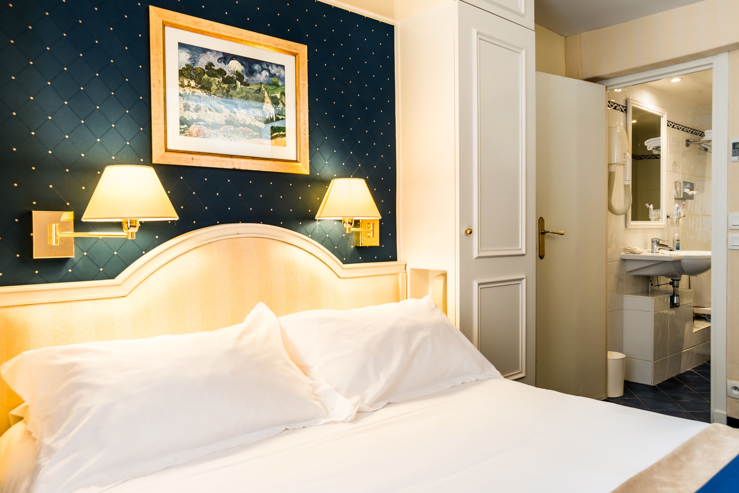 in-room safe, blackout curtains, soundproofing, iron/ironing board