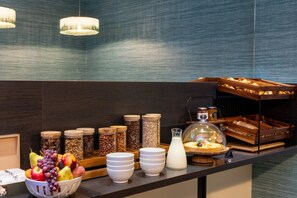 Daily buffet breakfast (EUR 15 per person)