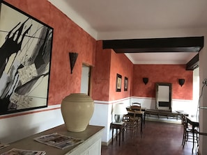 Interior entrance