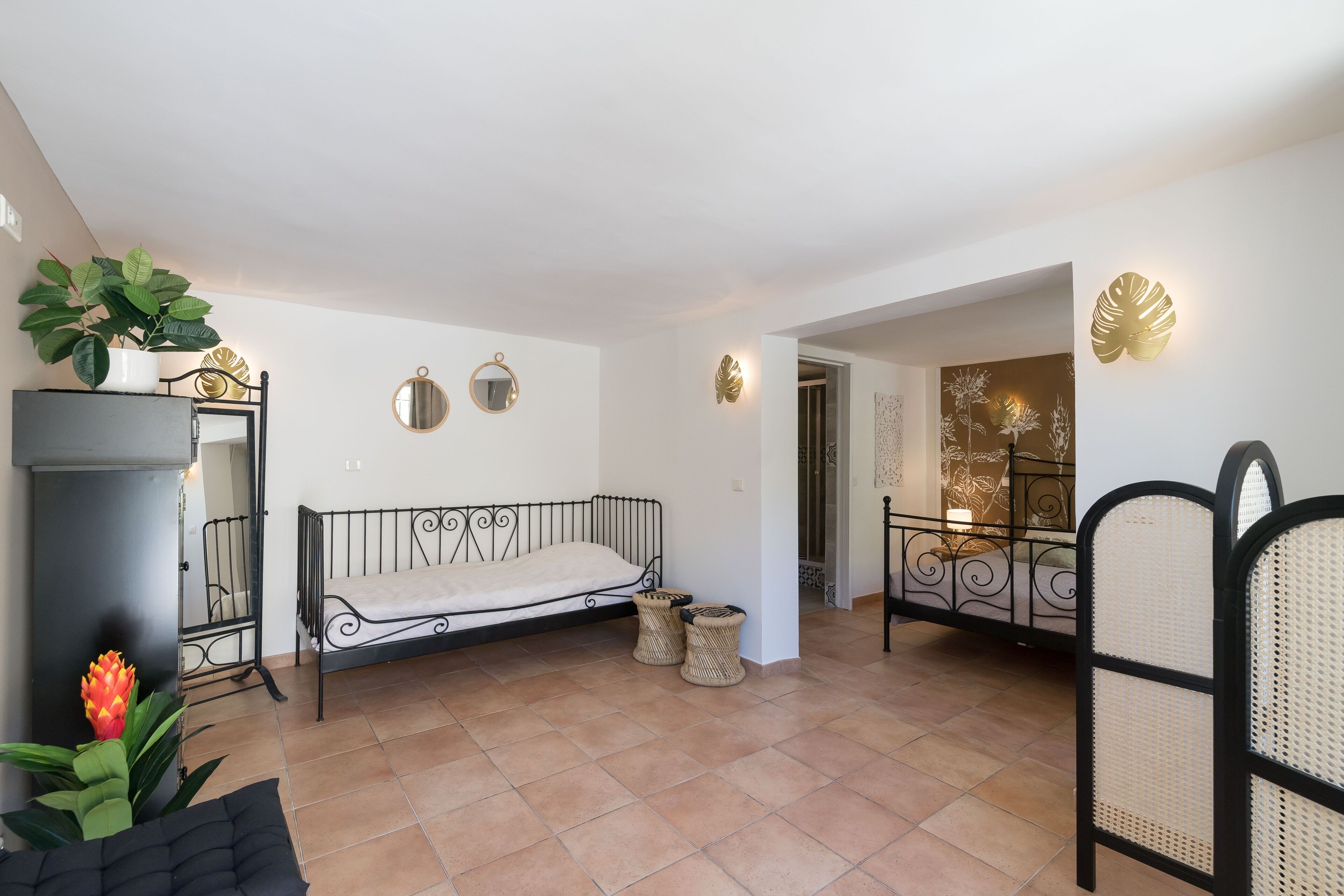 junior suite, garden view | premium bedding, in-room safe, individually decorated, desk