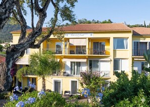 Voorkant van accommodatie
