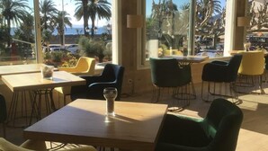 Sitteområde i lobbyen