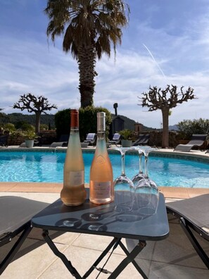 Seasonal outdoor pool, open 8:00 AM to 8:00 PM, pool umbrellas - Le Chateau d'Argens (Les Arcs-sur-Argens)