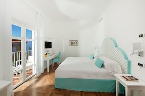 Superior Double or Twin Room, Balcony | Premium bedding, minibar, in-room safe, desk - Hotel Villa Garden (Sant'Agnello)