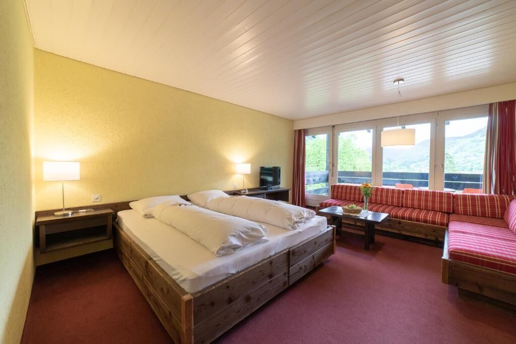 double room (churfirsten) | 1 bedroom, in-room safe, desk, laptop workspace