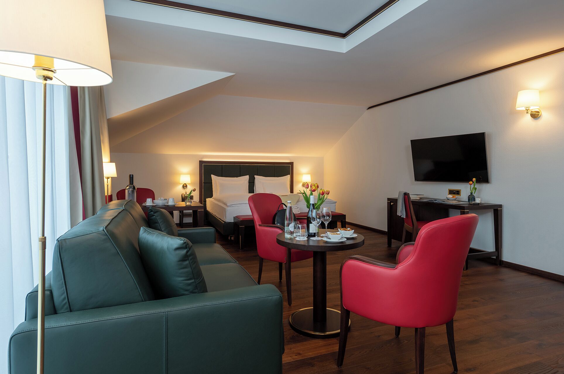 Área de sala de estar