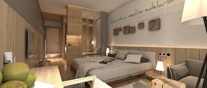 Premium bedding, down duvets, in-room safe, individually decorated - Parc Hotel Du Lac (Levico Terme)