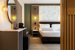 Deluxe-Doppel- oder -Zweibettzimmer, Balkon