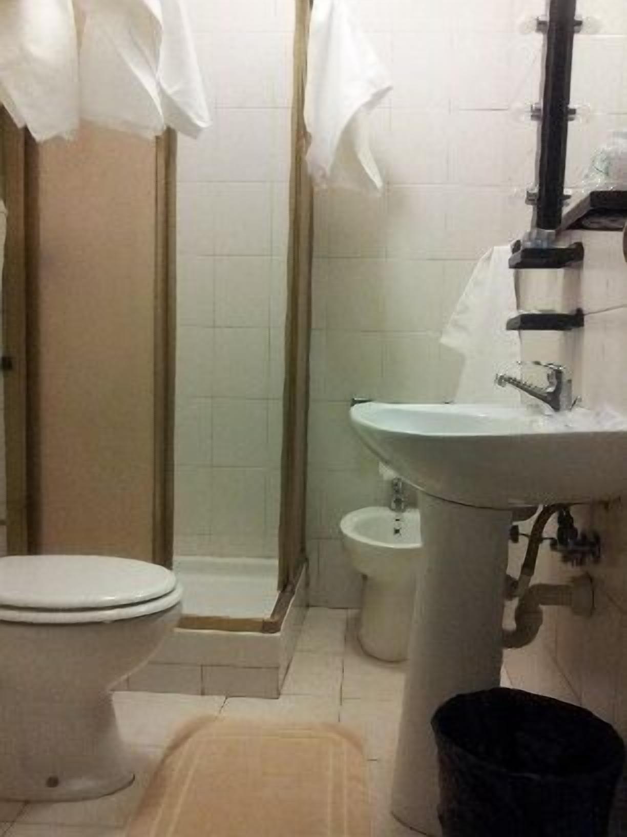 shower, free toiletries, hair dryer, slippers