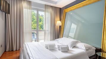 Camera quadrupla | Biancheria da letto di alta qualità, copriletto in piuma