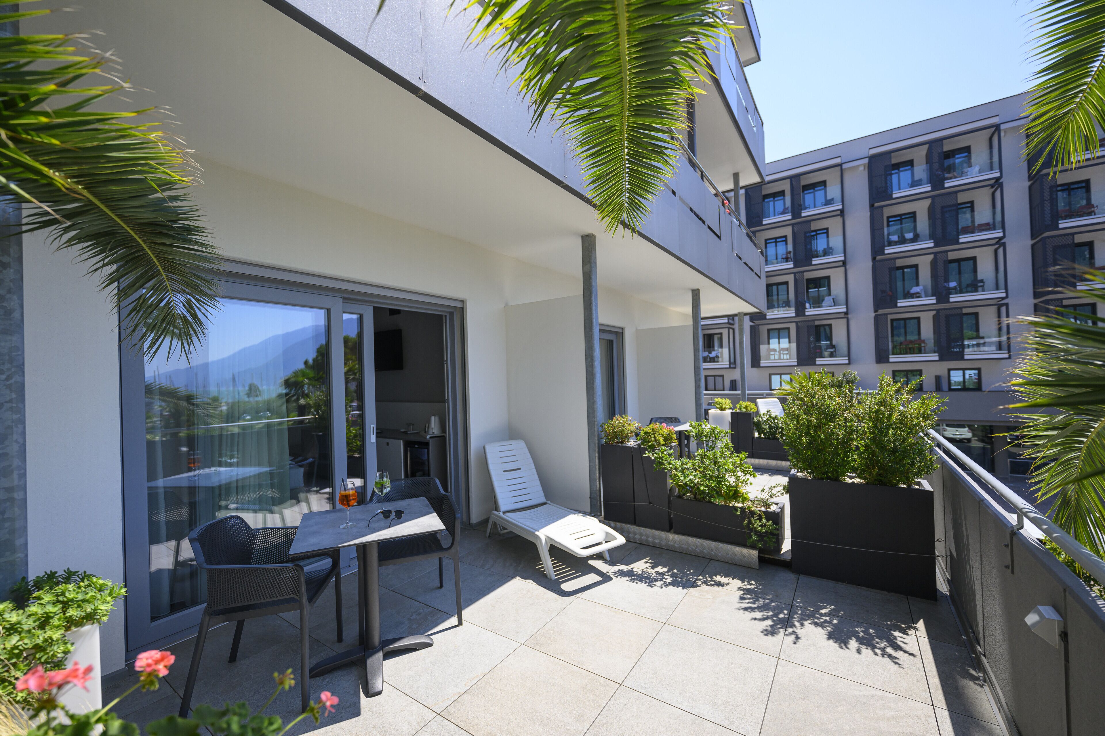 superior room, lake view | terrace/patio