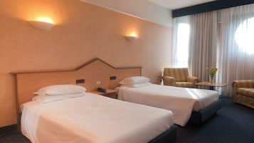 Superior Double Room | Frette Italian sheets, hypo-allergenic bedding, down comforters, minibar