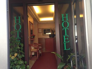 Interior entrance
