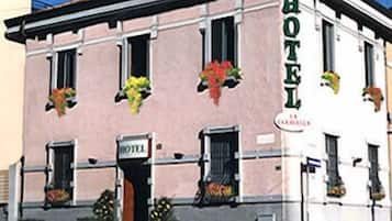 Fassade der Unterkunft