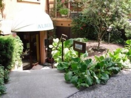 Eingangsbereich. Albergo Hotel Giardino