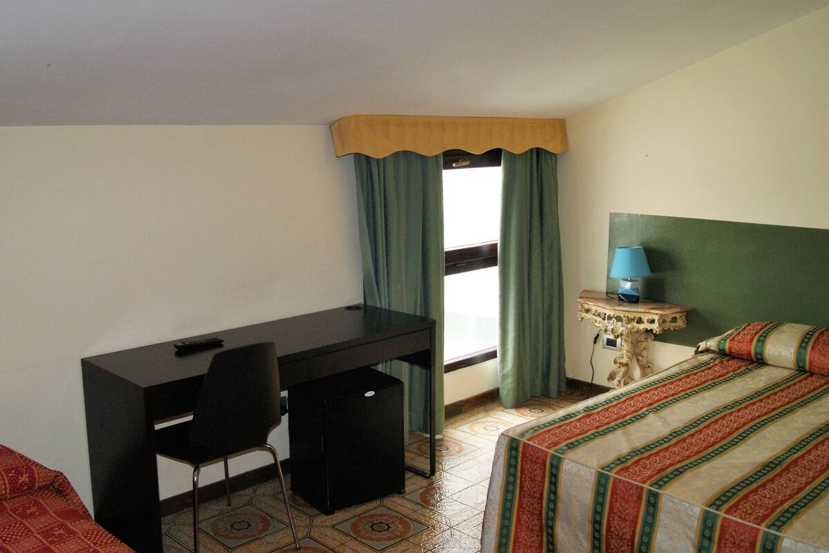 Minibar, in-room safe, desk, blackout drapes