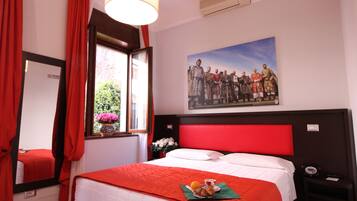 Standard Double Room, Courtyard View | 1 bedroom, premium bedding, minibar, in-room safe