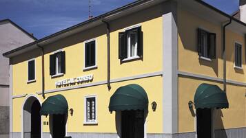 Fassade der Unterkunft